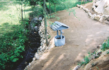 Stone Retaining Wall